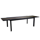 Tavolo Allungabile da Giardino 200/300,5x104xh76 cm in Alluminio Riverside Antracite