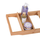 Vassoio Allungabile da Vasca da Bagno in Legno di Bambù 73.5-108Lx23x6 cm  Wood