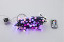 Mantello Luminoso di Natale 108 LED 1,8m Multicolor Soriani Sfere
