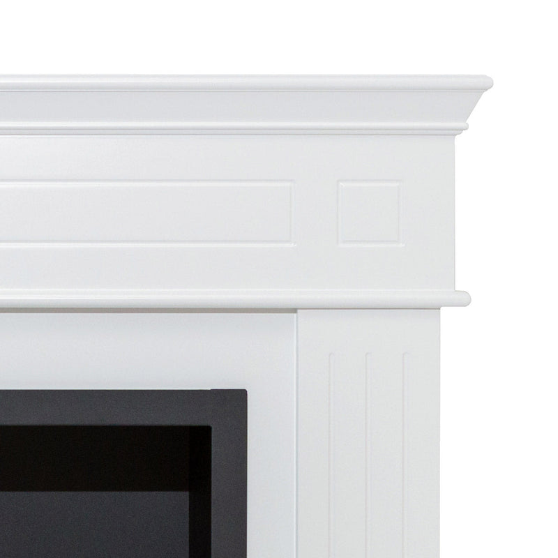 Camino a Bioetanolo da Pavimento 110x102x37 cm Dalya Bianco