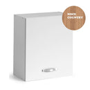 Pensile cucina 60x32x72H cm con anta noce country