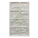 Set 10 Pannelli Decorativi Area 7,2 mq 120x60x3 cm Rivestimento Murale Effetto Pietra Naturale 3D in PU Tufo