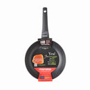 Padella Ø24 cm Antiaderente Induzione in Alluminio Effetto Pietra Moneta Yes (Zeus 2.0)