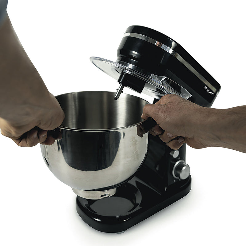 Impastatrice Planetaria 5 Litri 6 Velocità 1200W Kooper Aurora Nero