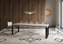 Tavolo Allungabile 160-420x90x77 cm Tecno Premium Cashmere Telaio Antracite 