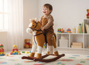 Cavallo a Dondolo per Bimbi con Suoni Altezza 46 cm Fulmine      