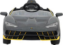 Macchina Elettrica per Bambini 12V con Licenza Lamborghini Centenario Grigia