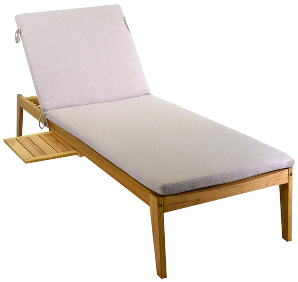 prezzo Chaise longue de jardin en bois Nanjing