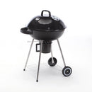 Barbecue a Carbone Carbonella con Termometro Carrello e Raccoglitore Olio Taddei Round 61