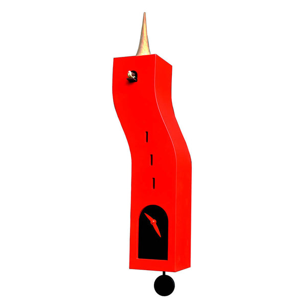 prezzo Horloge Coucou Murale 15X57X10Cm Pirondini Italia Stortolo Rouge