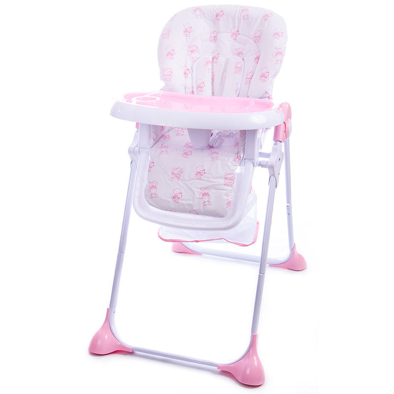 Seggiolone per Bambini 6 Altezze Trupia Yayo Rosa