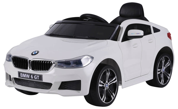 Véhicule électrique porteur pour enfants 12V sous licence BMW 6 GT Blanc sconto