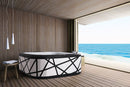 Piscina Idromassaggio Gonfiabile Riscaldata 185x185x68 cm Soho Onda