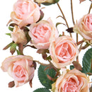 Set 3 Rose Artificiali Branch 62 cm