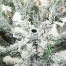 Albero di Natale Artificiale innevato con Led tallinn verde  Varie Misure