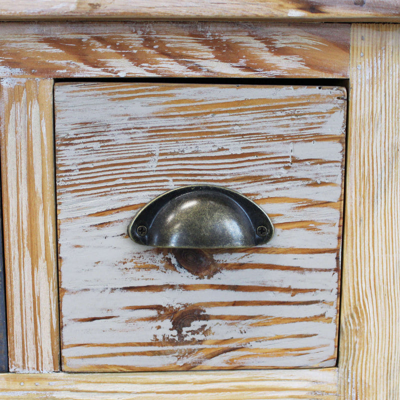 Mobile Nikolas 75x40x78 h cm in Legno Multicolor