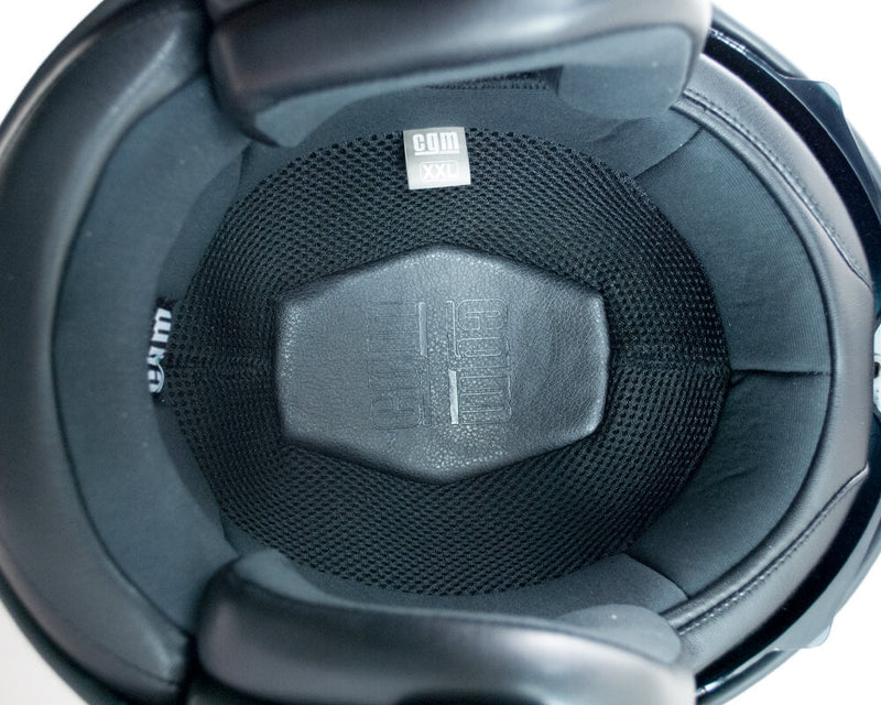 Casco Jet per Scooter CGM Porto Mono 177A Nero Opaco Varie Misure