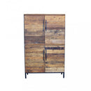 Mobile Braxton 100x40x160 h cm in Legno Marrone