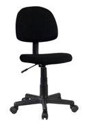 Sedia Poltrona Operativa da Ufficio in Tessuto Nero