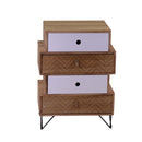 Cassettiera in Legno MDF 4 Cassetti Lagos