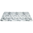 Tappeto Moderno 230x160 cm in Poliestere Grigio Chiaro