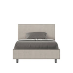 Letto 1 Piazza e Mezzo Adele Labirinto 01 Bianco Varie Misure
