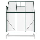Serra da Parete 192x127x220 cm Porta Scorrevole in Policarbonato Trasparente