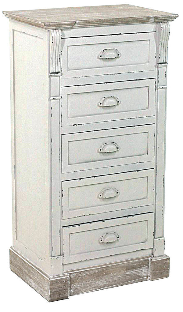 acquista Commode en bois 5 tiroirs Adami Provenza