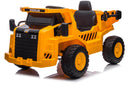 Camion Elettrico con Cassone Ribaltabile 12V Caterpillar Giallo