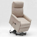Poltrona Alzapersona Elettrica 1 Motore 73x94x103 cm in Tessuto Beige