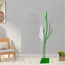 Appendiabiti da Terra 33x33x178 cm in Ferro Battuto Vasconi Castagno Verde