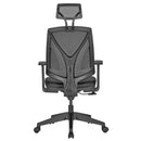 Poltrona da ufficio 64x48x120/130 cm Bella nera