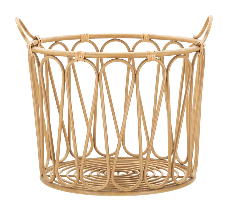 Cesta Panama Ø 49,6x42 cm in Ferro e Plastica