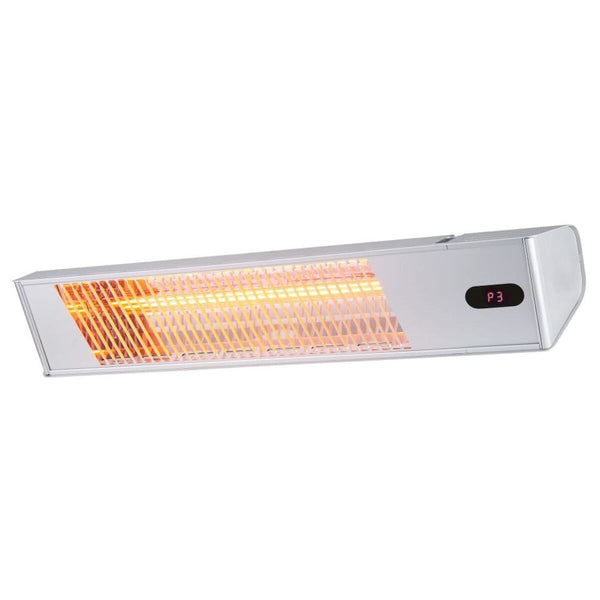 acquista Chauffage Électrique Infrarouge Extérieur 74,2x11x13,9 cm 2000W Sined Inox