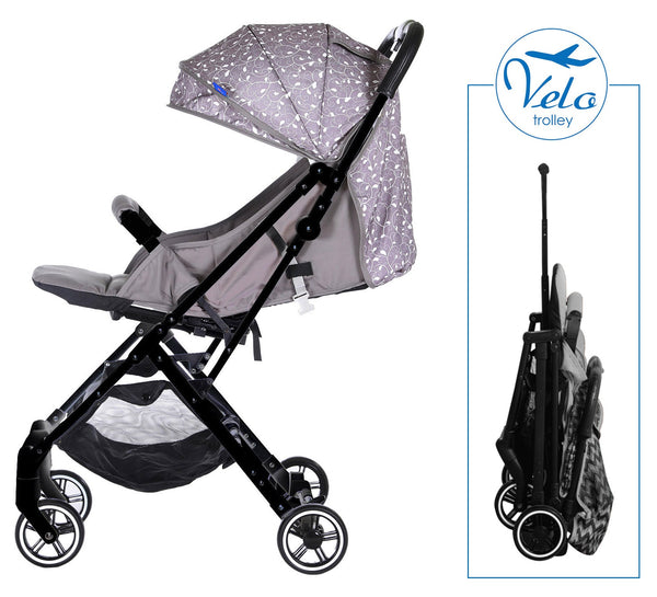 Poussette Trolley Légère pour Enfants Zibos Velo Creta Gris sconto