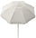 Parasol de jardin en acier Ø2 m Maffei Asia Ecru