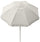 Parasol de jardin en acier Ø2 m Maffei Asia Ecru
