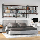 Struttura per Scaffale Lader H1150 Verniciato Nero Acciaio Emuca