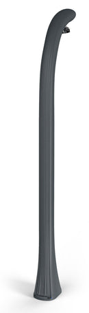 Doccia Solare da Esterno Giardino 20L Miscelatore Arkema Happy One Grigio Antracite