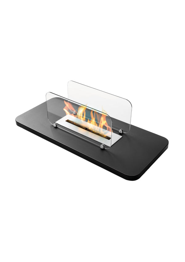 Camino a Bioetanolo da Tavolo 86x39x27,6 cm 2000W 2,2L Rialto Nero sconto