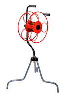 Avvolgitubo Manuale Girevole su Treppiede 25 mt in Acciaio Agrati