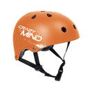 Casco Aerodinamico per Bambini Misura 54-58 cm con Fori di Aerazione Arancio o Nero o Verde