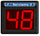 Visel MiniPoint TD2 Affichage LED de gestion de file d'attente à 2 chiffres Noir