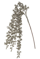 Set 6 Ramo di Cedro con Glitter H78 cm 