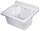 Baignoire 42x34x24 cm en polypropylène 11,5l Pilozzo Wash Blanc Brillant