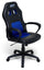 Chaise Gaming Ergonomique 62x60x113 cm en Similicuir Noir et Bleu