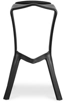 Sgabello da Bar Casa Cucina in Polipropilene Vandi Rosso