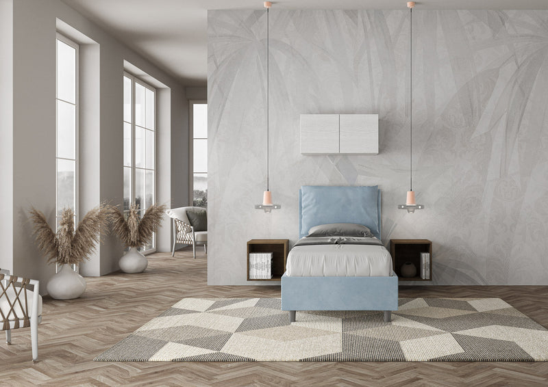 Letto Singolo Antea Azzurro Varie Misure