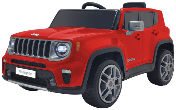online Véhicule électrique porteur pour enfants 12V sous licence Jeep Renegade Rouge