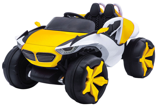 Voiture électrique pour enfants 12V Kidfun Auto Manhattan Jaune sconto